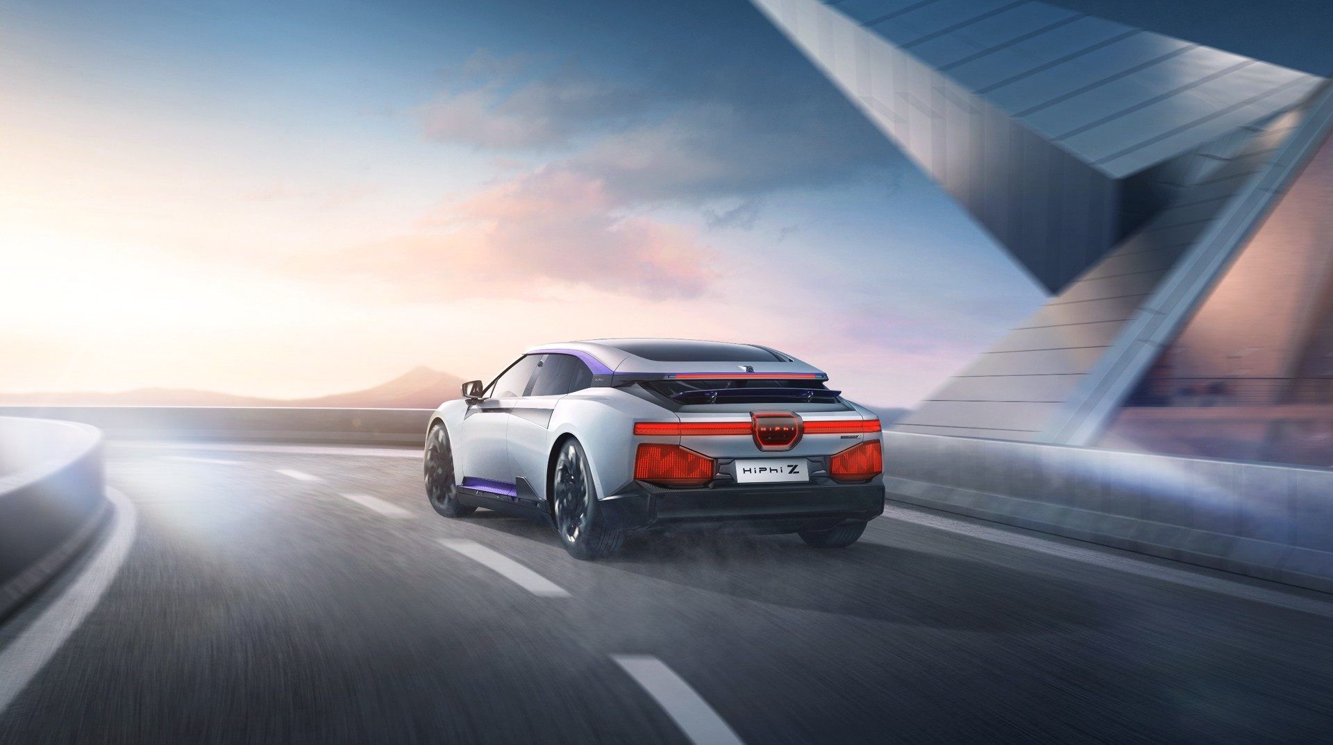 đuôi xe Human Horizons HiPhi Z