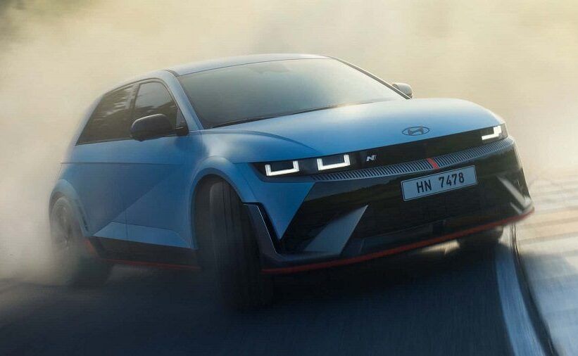 đầu xe Hyundai Ioniq 5 N