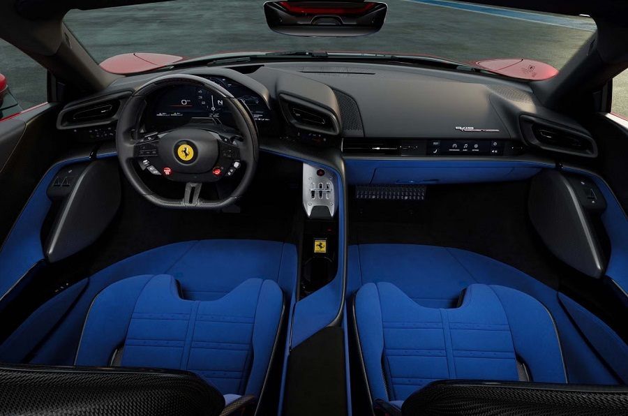 Nội thất Ferrari 849 Testarossa