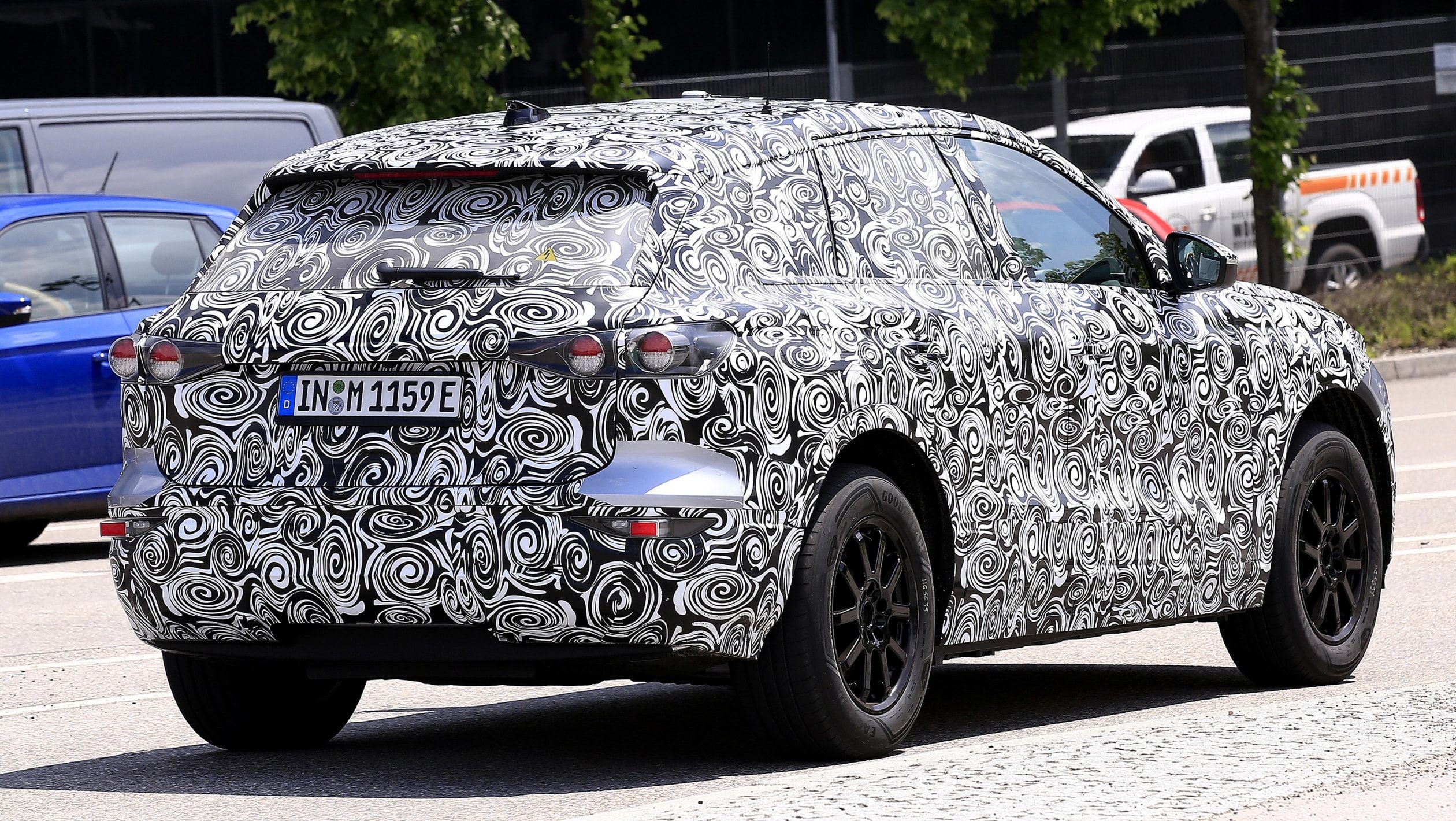 thân xe Audi Q6 E-Tron