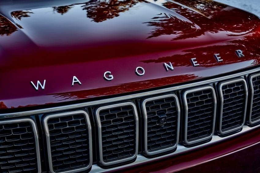 Lưới tản nhiệt của Jeep Wagoneer 2022