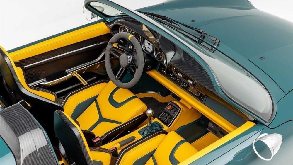 Nội thất của Gunther Werks 993 Speedster Remastered