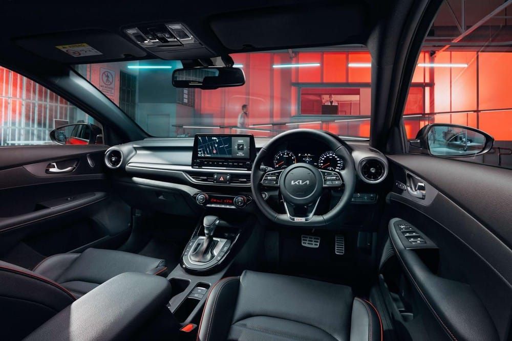 Nội thất của Kia Cerato 2021 bản cao cấp tại thị trường Úc Nội thất của Kia Cerato 2021 bản cao cấp tại thị trường Úc