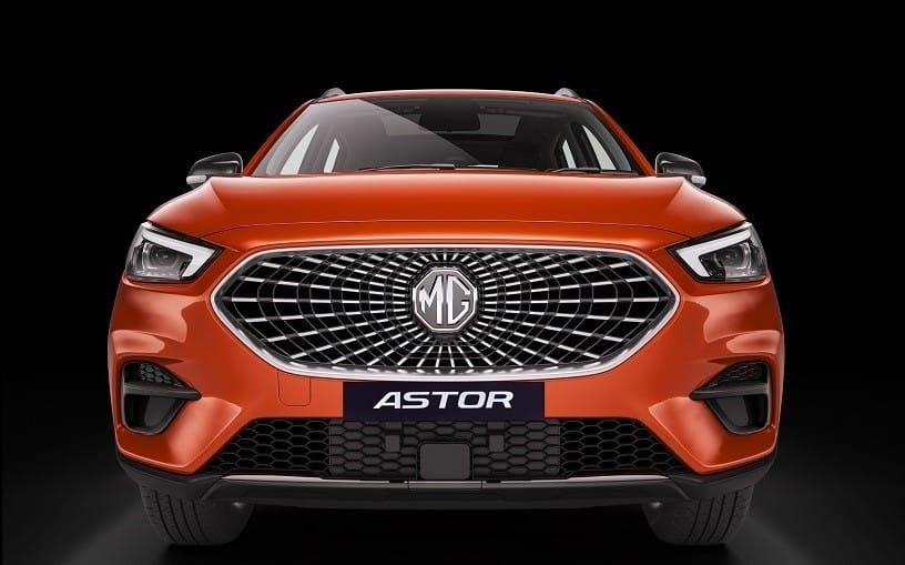 Thiết kế đầu xe của MG Astor 2021