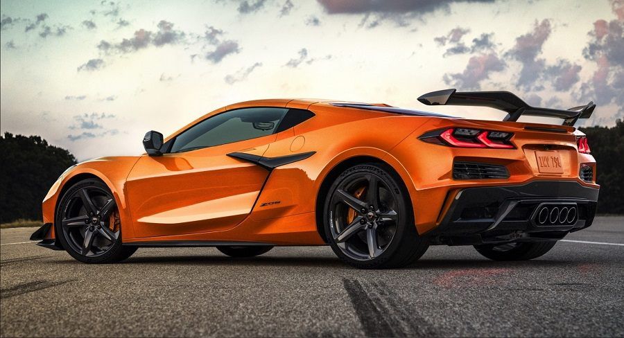 Thân xe Chevrolet Corvette Z06 2024