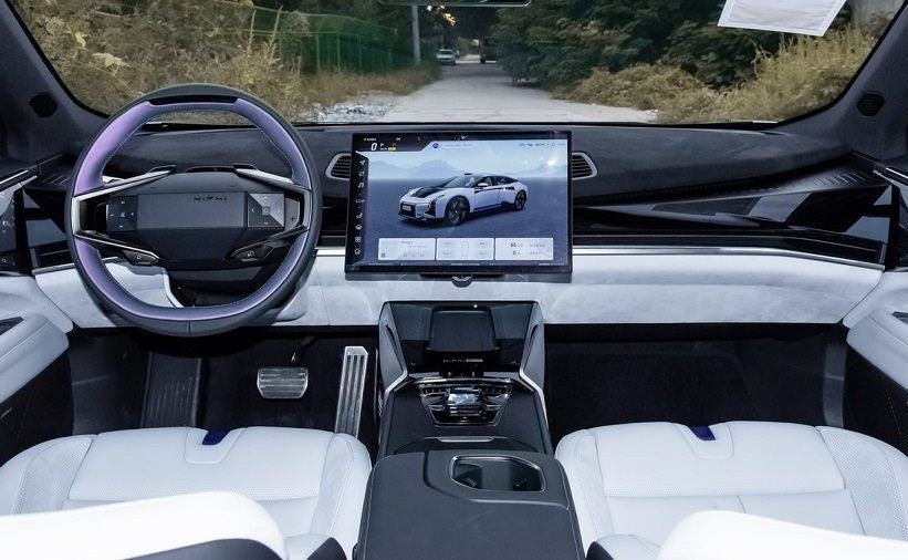 nội thất HiPhi Z City Version