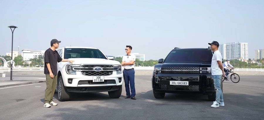 Ford Everest 2024 Hay Hyundai Santa Fe 2025