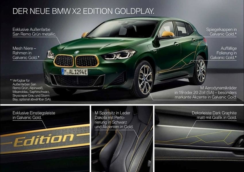BMW X2 GoldPlay Edition 2023