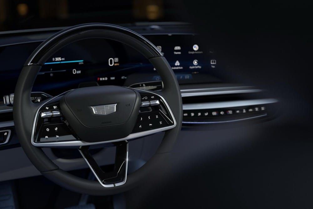 Vô lăng của Cadillac Lyriq 2023