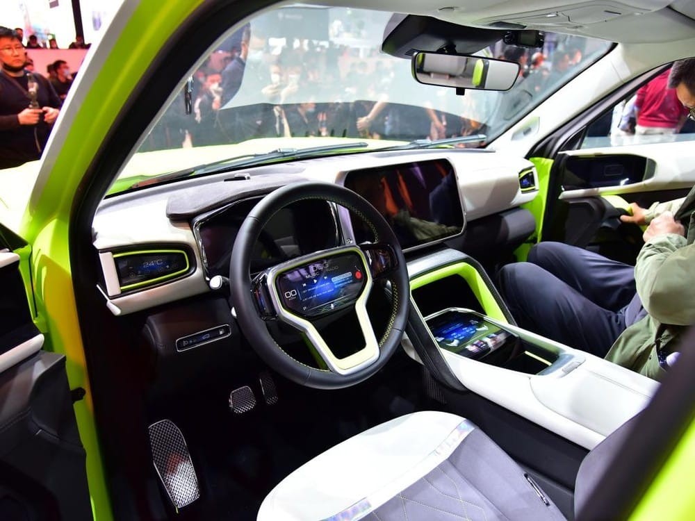 Haval X Dog có ít nhất 6 màn hình trong xe