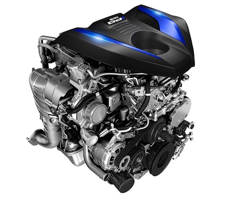 Động cơ xe ô tô Isuzu D-max 2021`