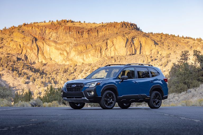 Subaru Forester Wilderness 2022 màu xanh