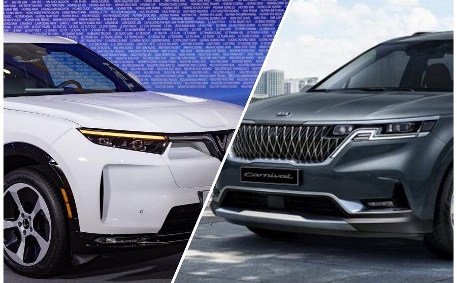 Đánh giá Kia Carnival và VinFast VF9