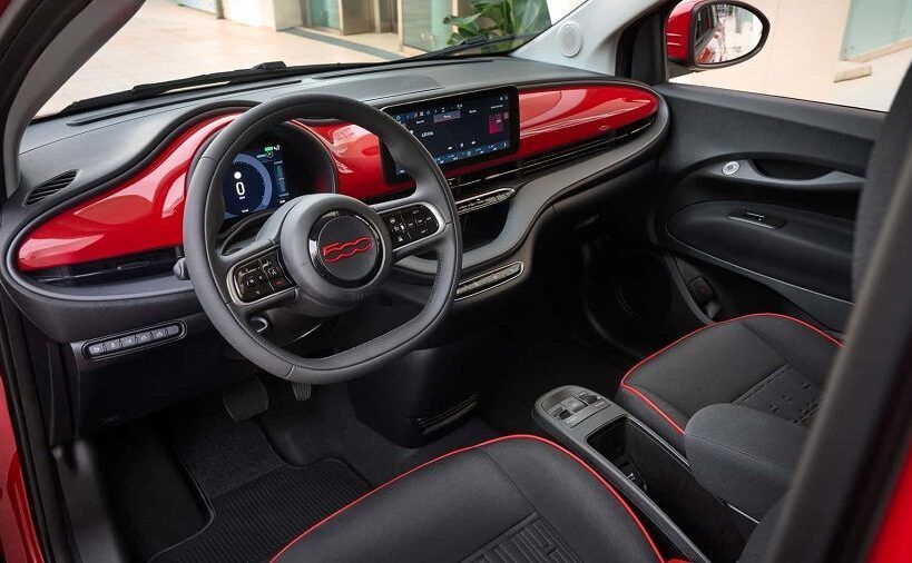 Nội thất Fiat 500e 2024