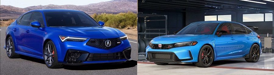 Acura Integra Type S và Honda Civic Type R