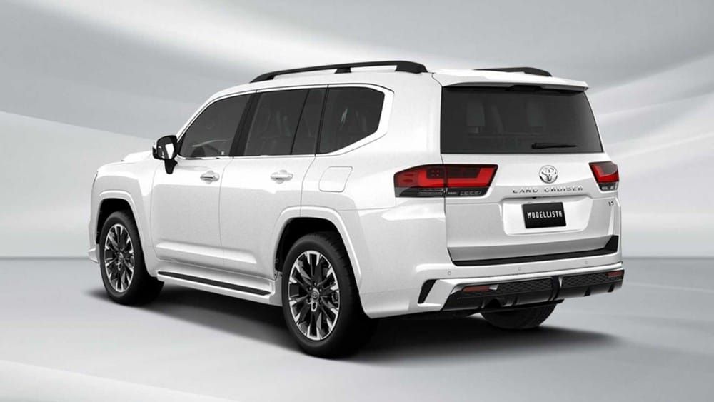 Toyota Land Cruiser 2022 với gói phụ kiện Modellista còn có cản sau và vành khác biệt Toyota Land Cruiser 2022 với gói phụ kiện Modellista còn có cản sau và vành khác biệt