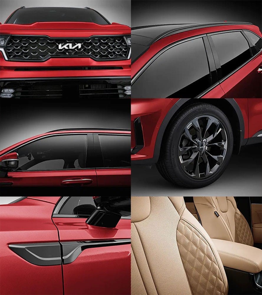 Những chi tiết riêng của Kia Sorento Gravity 2022 Những chi tiết riêng của Kia Sorento Gravity 2022