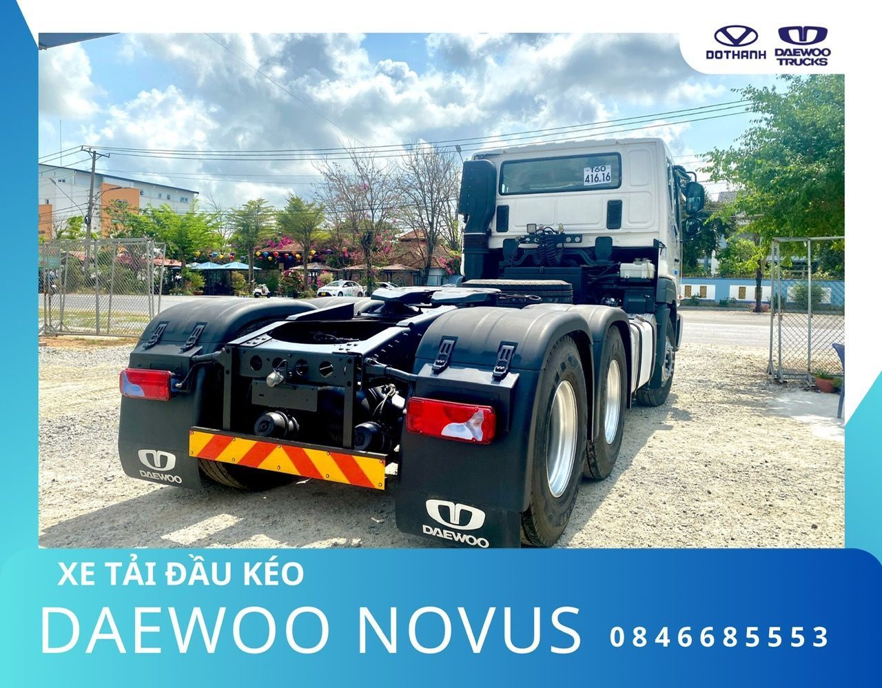 DAEWOO NOVUS | Bảng giá xe tải đầu kéo 20 tấn