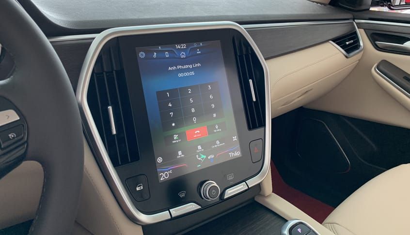 Tiện nghi xe VinFast Lux SA2.0