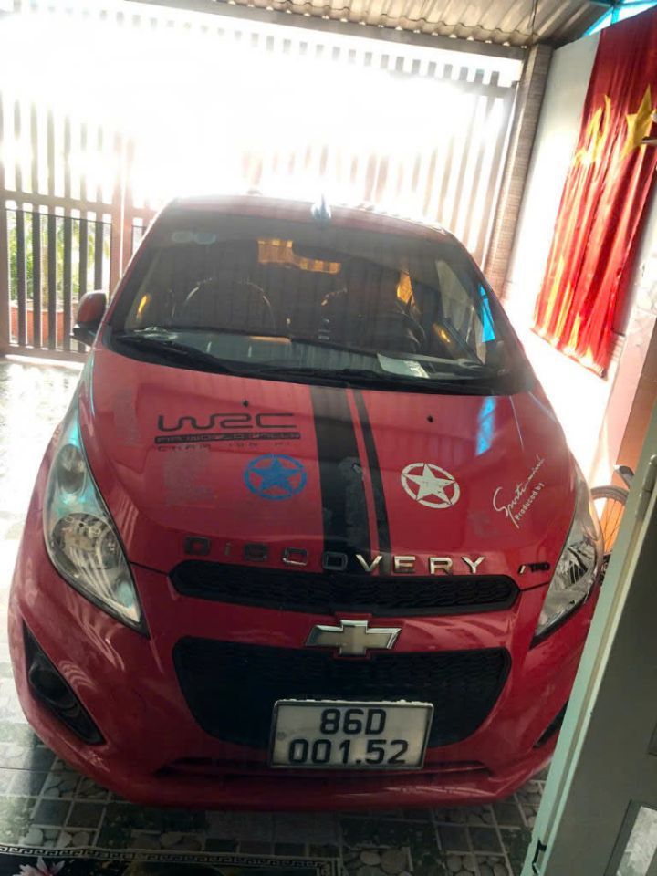 Xe spark van số sàn 2 chỗ 2017.