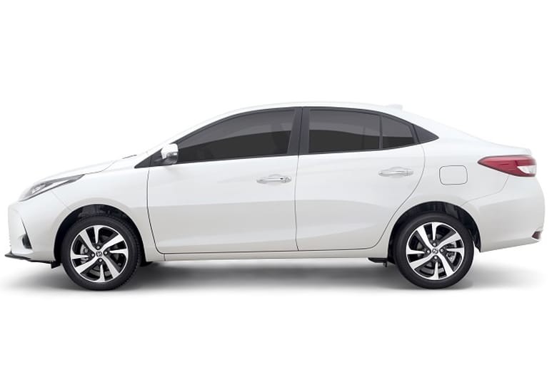 Thiết kế thân xe Toyota Vios 2021