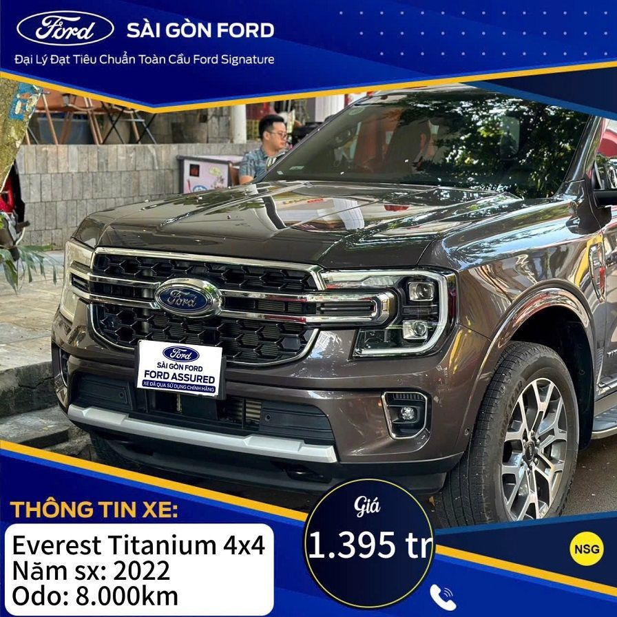 EVEREST TITANIUM 4x4 2 CẦU