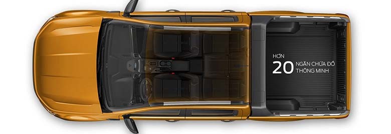 Nội thất Ford Ranger 2021 sang trọng rộng rãi-5