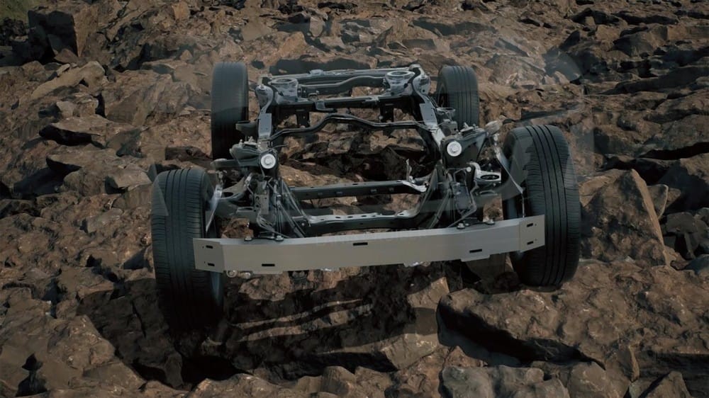 Toyota Land Cruiser 2022 dùng khung gầm GA-F mới Toyota Land Cruiser 2022 dùng khung gầm GA-F mới