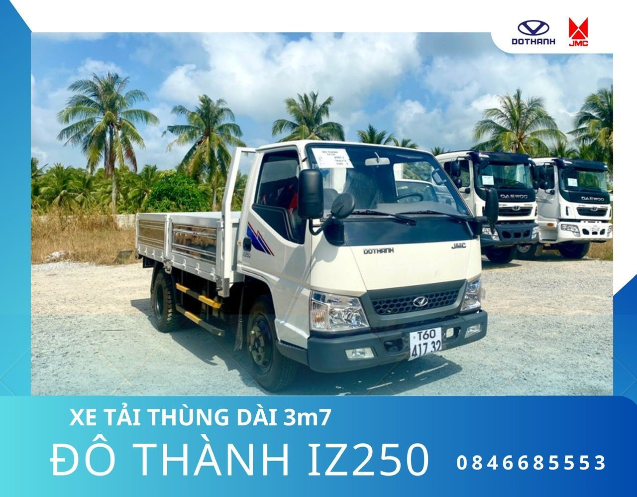 XE TẢI 2,5 TẤN - ĐÔ THÀNH IZ250- ĐỘNG CƠ ISUZU | Nhập 3 cục
