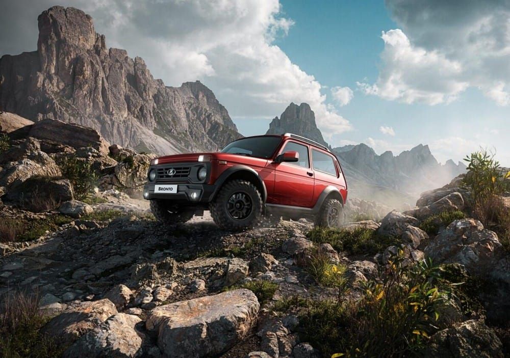 Hình ảnh chính thức đầu tiên của Lada Niva Bronto 2021