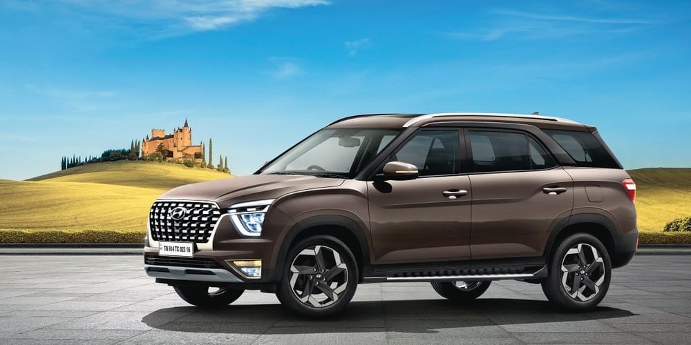 Hyundai Alcazar 2021 có nhiều chi tiết thiết kế khác biệt so với Creta
