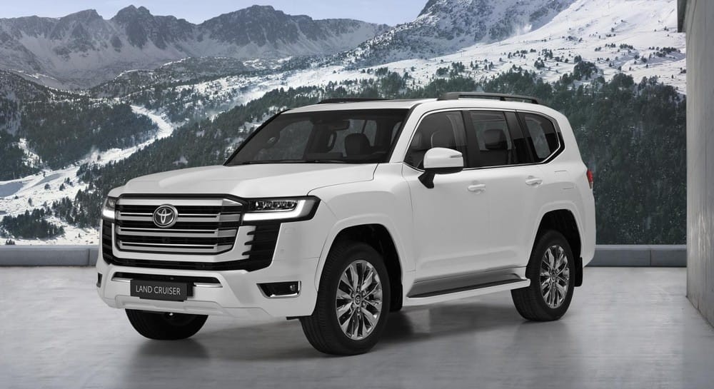 Cận cảnh thiết kế đầu xe của Toyota Land Cruiser 2022 Cận cảnh thiết kế đầu xe của Toyota Land Cruiser 2022