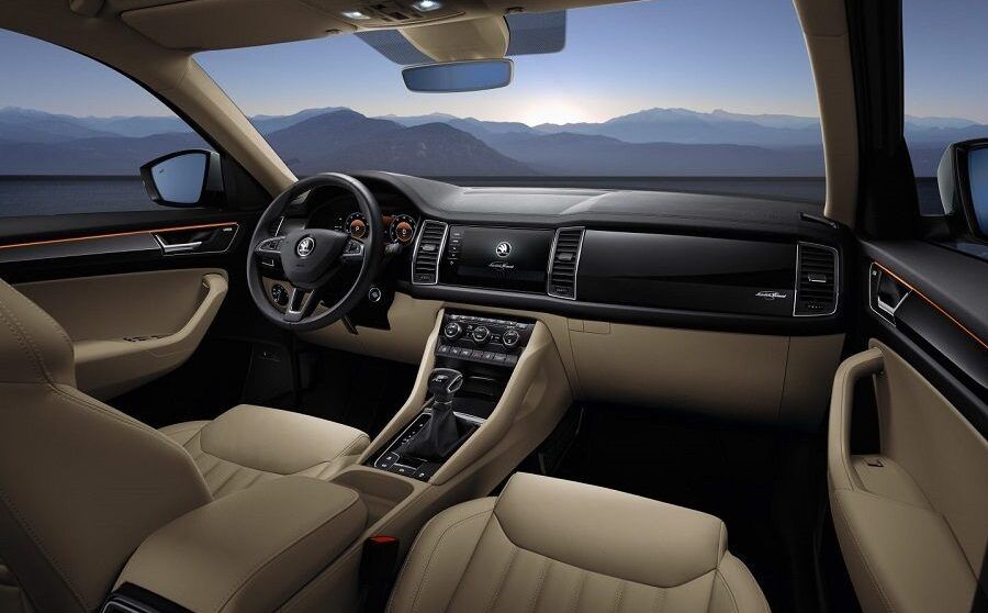 nội thất Skoda Kodiaq 2023