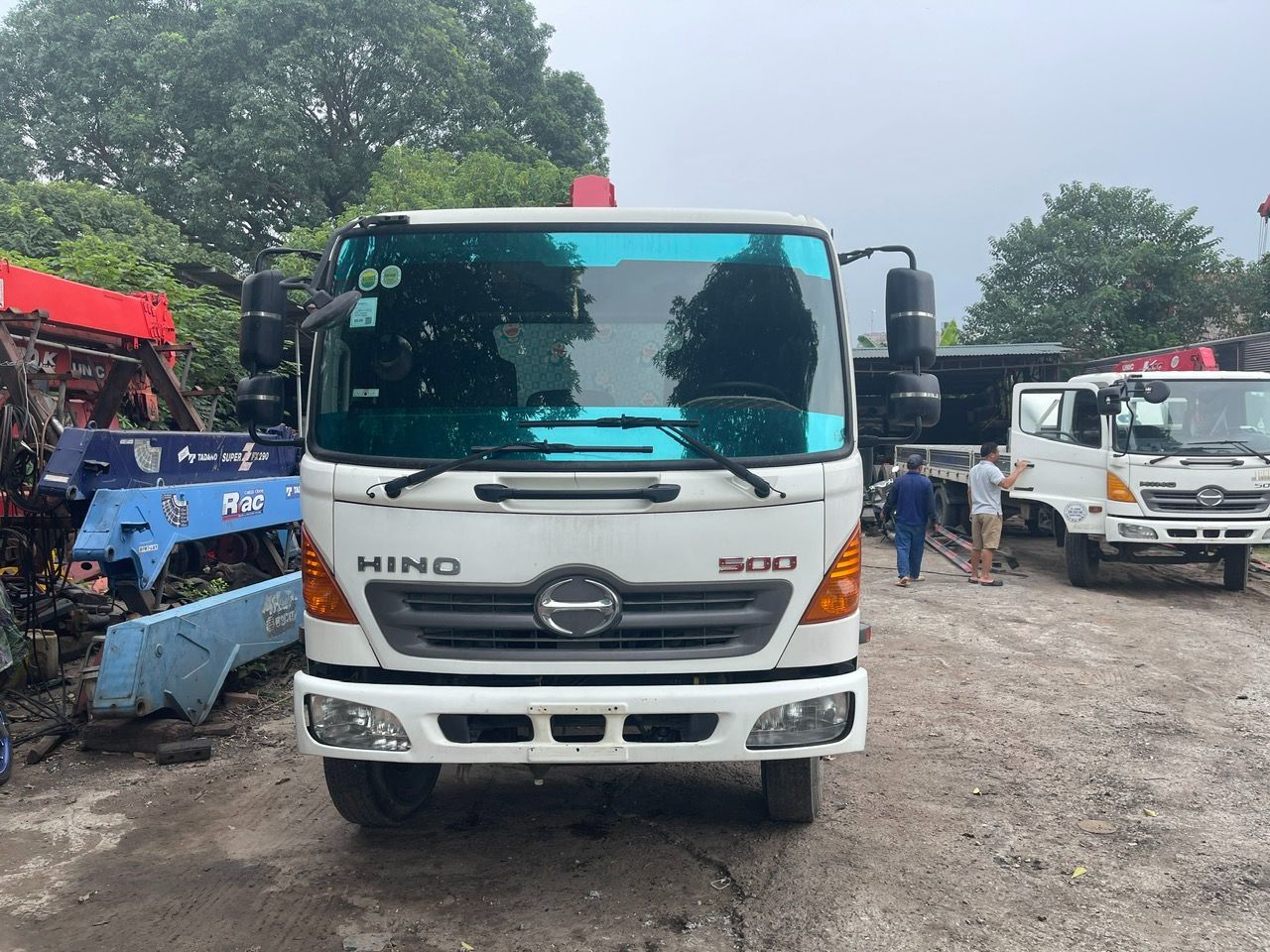 HÀNG SỊN HINO FC 2017 GẮN CẨU UNIC 370 (4 hoặc 5 đốt)