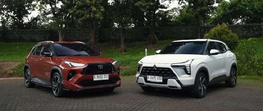 Đánh giá chi tiết Toyota Yaris Cross và Mitsubishi Xforce