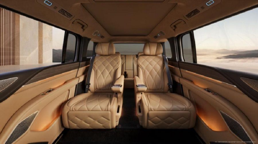 Nội thất BYD Yangwang U8L Dingshi Edition