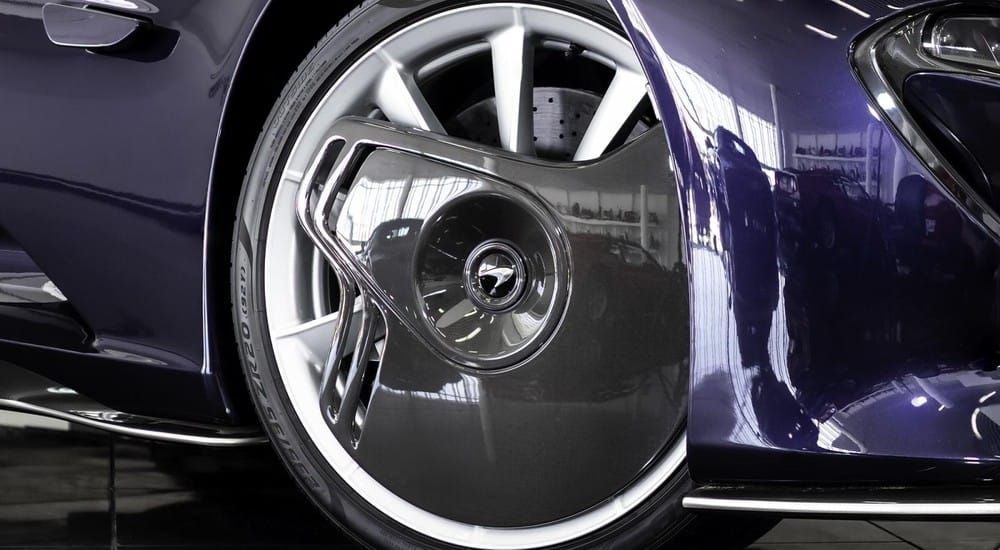 Bộ mâm trước cá tính của McLaren Speedtail